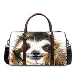 Watercolor Sloth Print Duffle Bag