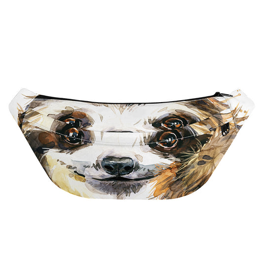 Watercolor Sloth Print Fanny Pack