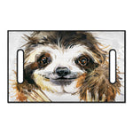 Watercolor Sloth Print Golf Cart Seat Cover