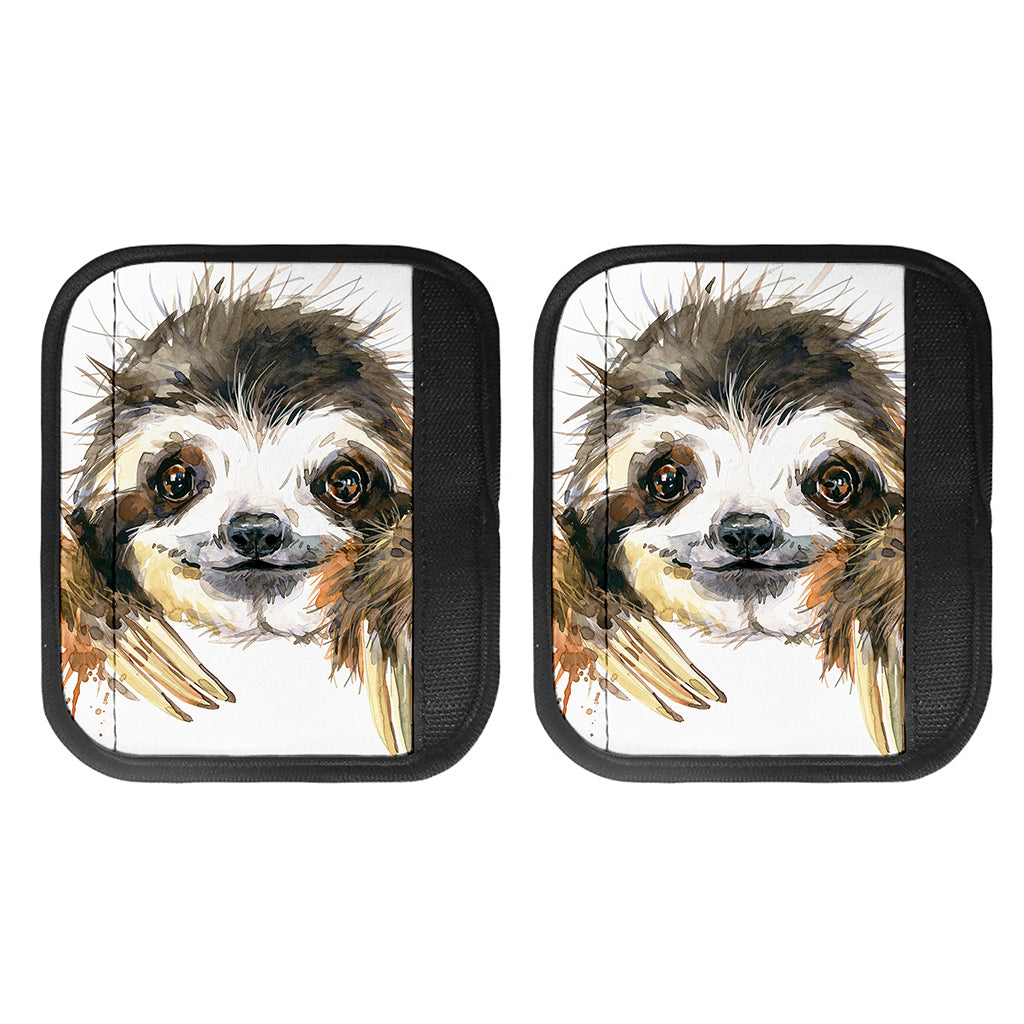 Watercolor Sloth Print Handle Covers