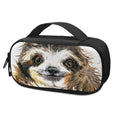 Watercolor Sloth Print Portable Cooler Travel Case