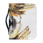 Watercolor Sloth Print Leather Bible Cover