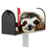 Watercolor Sloth Print Mailbox Cover