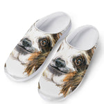 Watercolor Sloth Print Mesh Casual Shoes