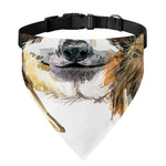 Watercolor Sloth Print Over The Collar Dog Bandana