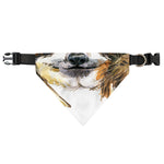 Watercolor Sloth Print Over The Collar Dog Bandana
