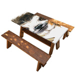 Watercolor Sloth Print Picnic Table Cover