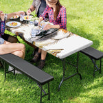 Watercolor Sloth Print Picnic Table Cover