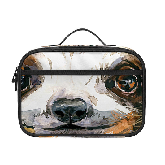 Watercolor Sloth Print Portable Lunch Bag