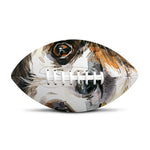 Watercolor Sloth Print Rugby Ball
