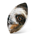 Watercolor Sloth Print Rugby Ball