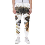 Watercolor Sloth Print Scuba Joggers