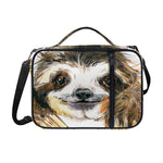 Watercolor Sloth Print Shoulder Strap Bible Bag