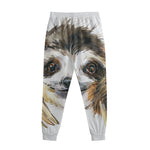 Watercolor Sloth Print Sweatpants