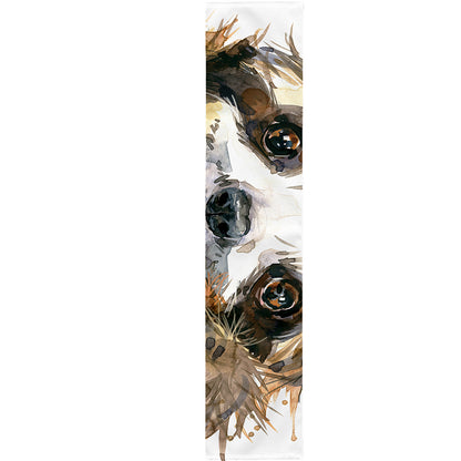 Watercolor Sloth Print Table Runner