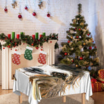 Watercolor Sloth Print Tablecloth