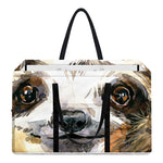 Watercolor Sloth Print Utility Tote Bag