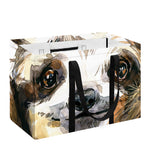 Watercolor Sloth Print Utility Tote Bag