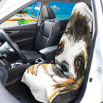 Watercolor Sloth Print Waterproof Car Seat Cover