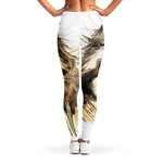 Watercolor Sloth Print Women's Leggings