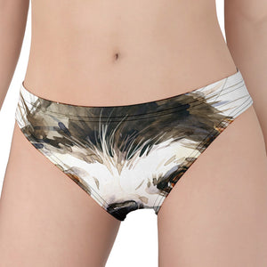 Watercolor Sloth Print Women's Panties