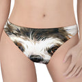Watercolor Sloth Print Women's Thong