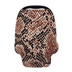 Watercolor Snakeskin Print Baby Seat Cover