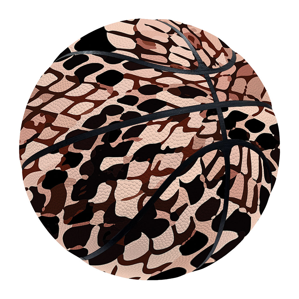 Watercolor Snakeskin Print Basketball