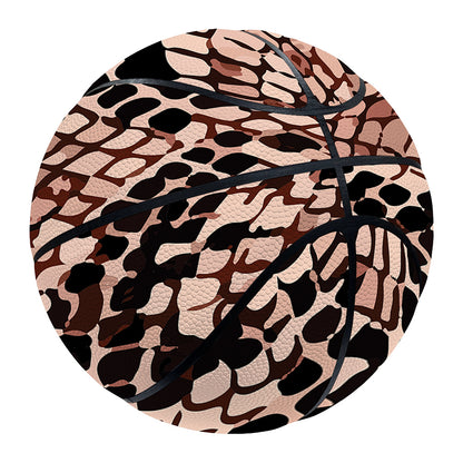 Watercolor Snakeskin Print Basketball