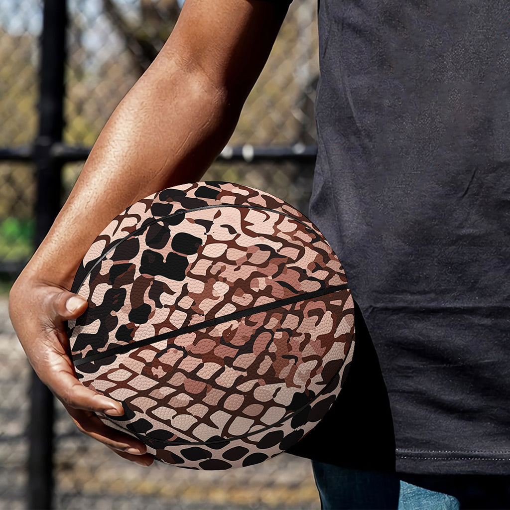 Watercolor Snakeskin Print Basketball