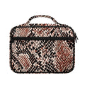 Watercolor Snakeskin Print Briefcase Bible Bag