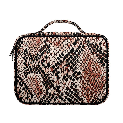 Watercolor Snakeskin Print Briefcase Bible Bag