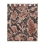 Watercolor Snakeskin Print Curtain