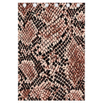 Watercolor Snakeskin Print Curtain