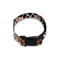 Watercolor Snakeskin Print Dog Collar
