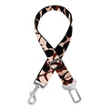 Watercolor Snakeskin Print Dog Seat Belt