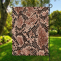 Watercolor Snakeskin Print Garden Flag