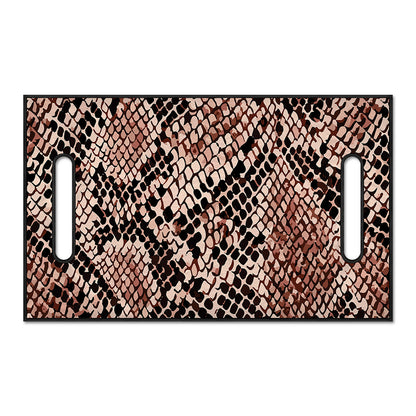 Watercolor Snakeskin Print Golf Cart Seat Cover