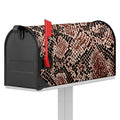 Watercolor Snakeskin Print Mailbox Cover
