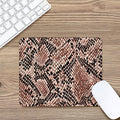 Watercolor Snakeskin Print Mouse Pad