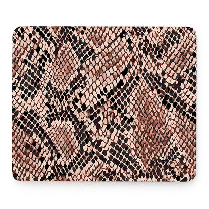 Watercolor Snakeskin Print Mouse Pad