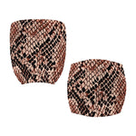 Watercolor Snakeskin Print Office Chair Cover