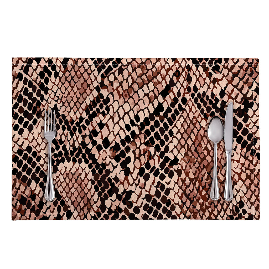 Watercolor Snakeskin Print Placemat