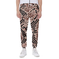 Watercolor Snakeskin Print Joggers