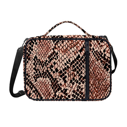 Watercolor Snakeskin Print Shoulder Strap Bible Bag