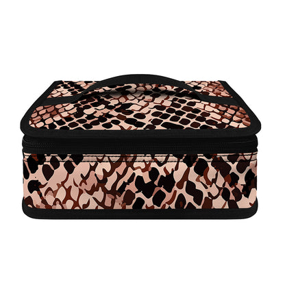 Watercolor Snakeskin Print Small Lunch Bag