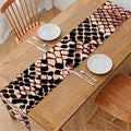 Watercolor Snakeskin Print Table Runner