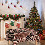 Watercolor Snakeskin Print Tablecloth