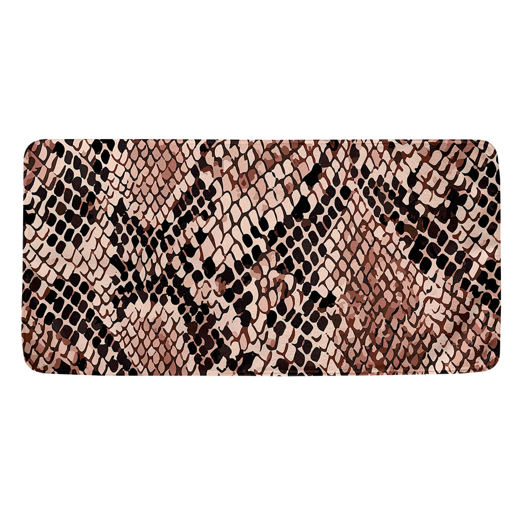 Watercolor Snakeskin Print Towel