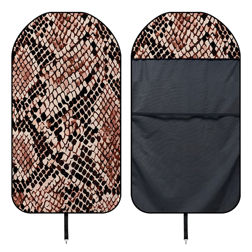 Watercolor Snakeskin Print Waterproof Car Seat Cover
